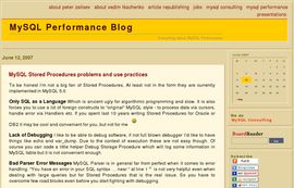 MySQL Performance Blog