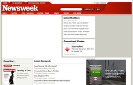 MSNBC - Newsweek.com - National News, World News, Health, Technology, Entertainment and more... Front Page