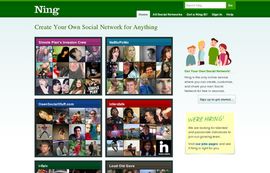 
        
        Ning - Create your own Social Networks!
    