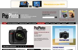PopPhoto  - camera reviews, digital imaging, photo equipment, galleries, lenses, film, photography tips, news and forums