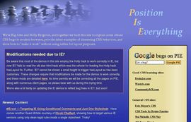 /* Position Is Everything */ &mdash; Modern browser bugs explained in detail!