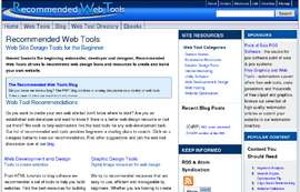 Web Site Design Tool Reviews and Resources for Beginners
