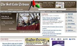 Salt Lake Tribune - Salt Lake Tribune Home Page
