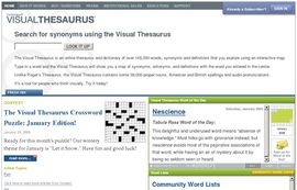Thinkmap Visual Thesaurus