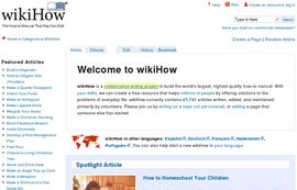 wikiHow - The How-To Manual That Anyone Can Write or Edit