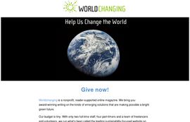 WorldChanging: Tools, Models and Ideas for Building a Bright Green Future
