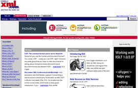 XML.com: XML From the Inside Out -- XML development, XML resources, XML specifications