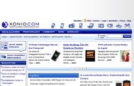 Handy-Test und mehr: Handy, Smartphone, PDA, Digitalkamera, MP3-Player, Notebook bei Xonio.com