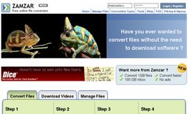 Zamzar - Free online file conversion