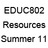 EDUC802