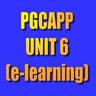 PGCAPP Unit 6